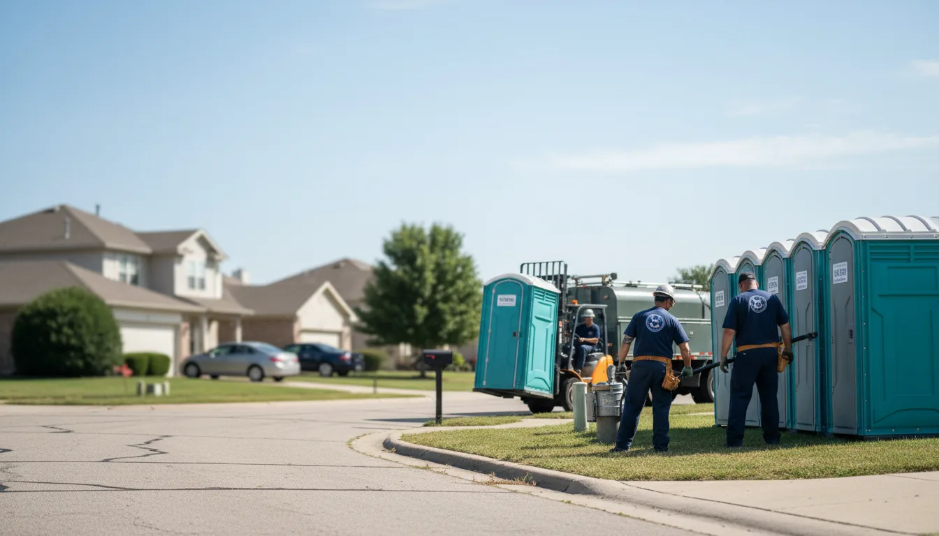 Porta Potty Rental in Crete, IL near me